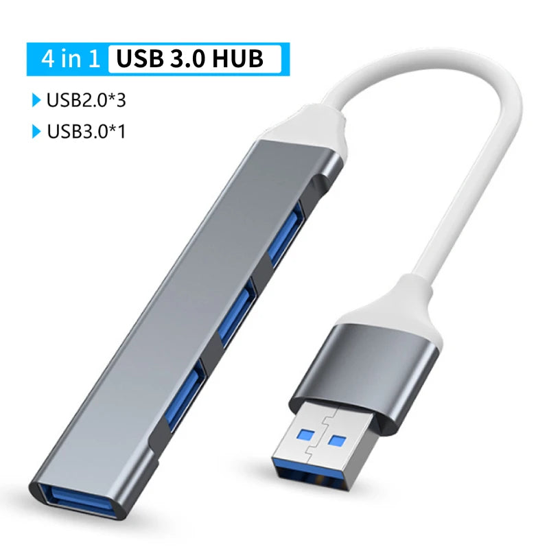 USB a Type C Hub Docking Station