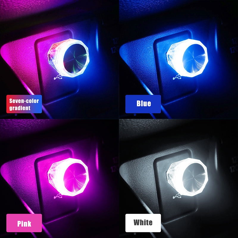 USB Car Atmosphere Lamp Inner LED Light