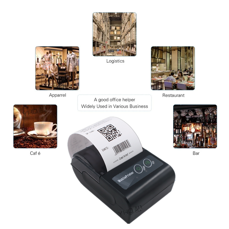 Wireless 58mm Thermal Receipt Printer