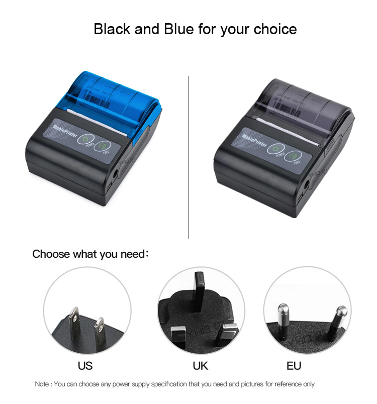 Wireless 58mm Thermal Receipt Printer