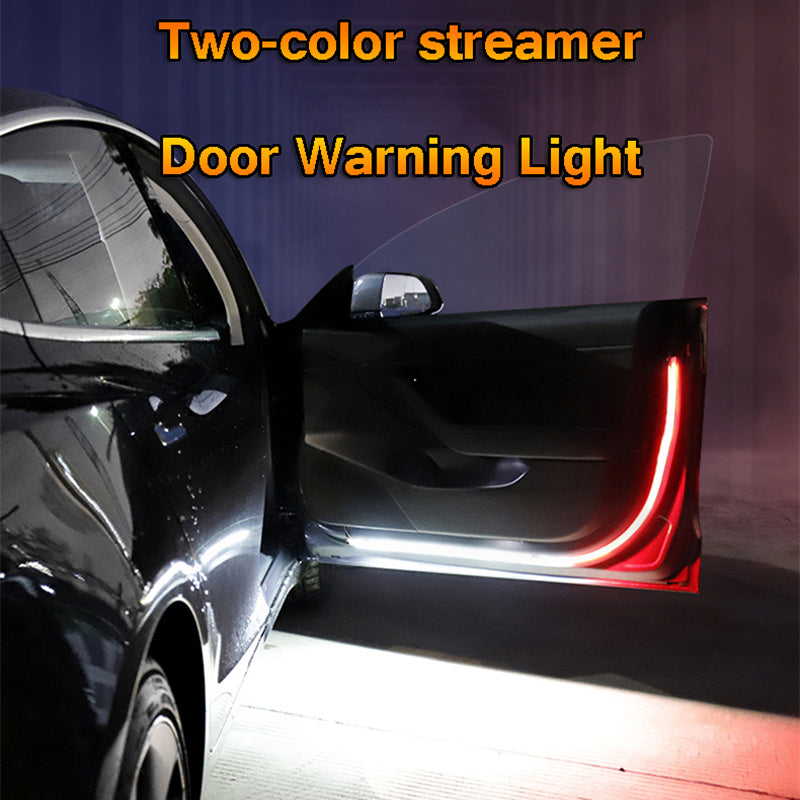 2x Led Car Door Warning Lights 120cm Ambient 12V