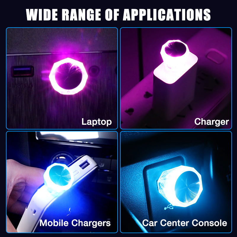 USB Car Atmosphere Lamp Inner LED Light