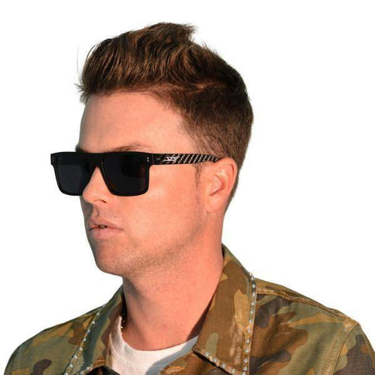 Real Carbon Fiber Sunglasses (Polarized Lens | Acetate Frames)