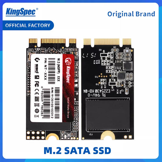 KingSpec M.2 SATA SSD SATA3 128GB 256gb 512 Gb HDD 2242mm NGFF M2 SATA 1tb 2tb 120gb 240gb Hard Drive for Laptop Destop Thinkpad