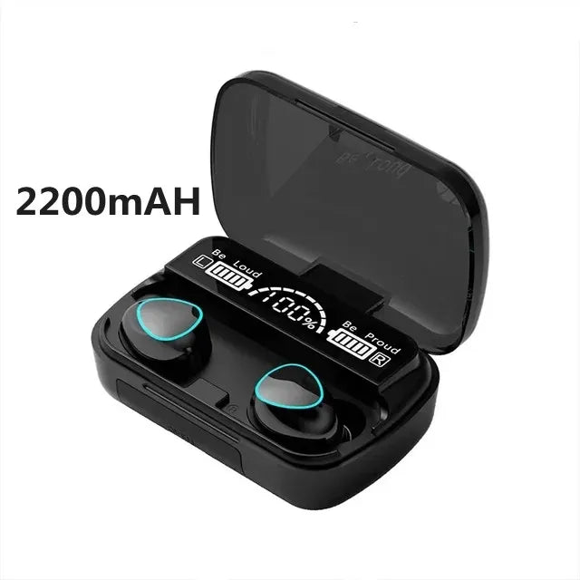 MEUYAG 3500mAh Wireless Earphones Noise Canceling Earbuds