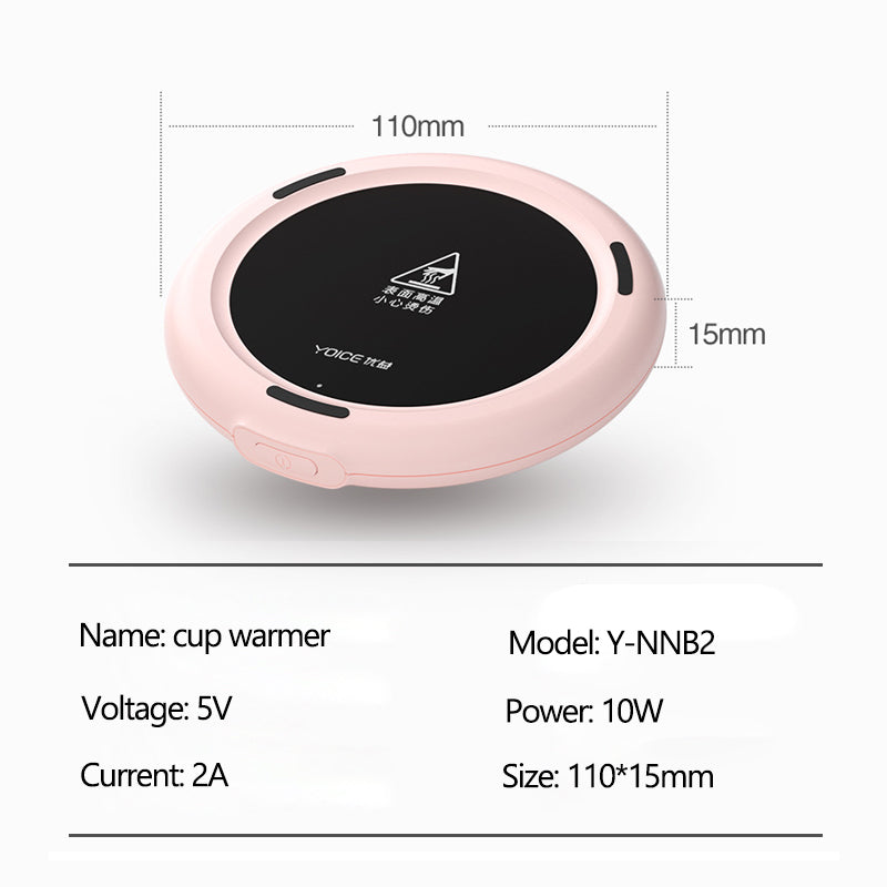 5V Cup Heater USB Charge Smart Thermostat