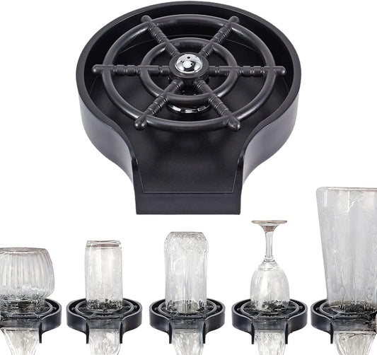 Automatic Cup Washer Glass Rinser Cleaning Tool for Kitchen Sinks