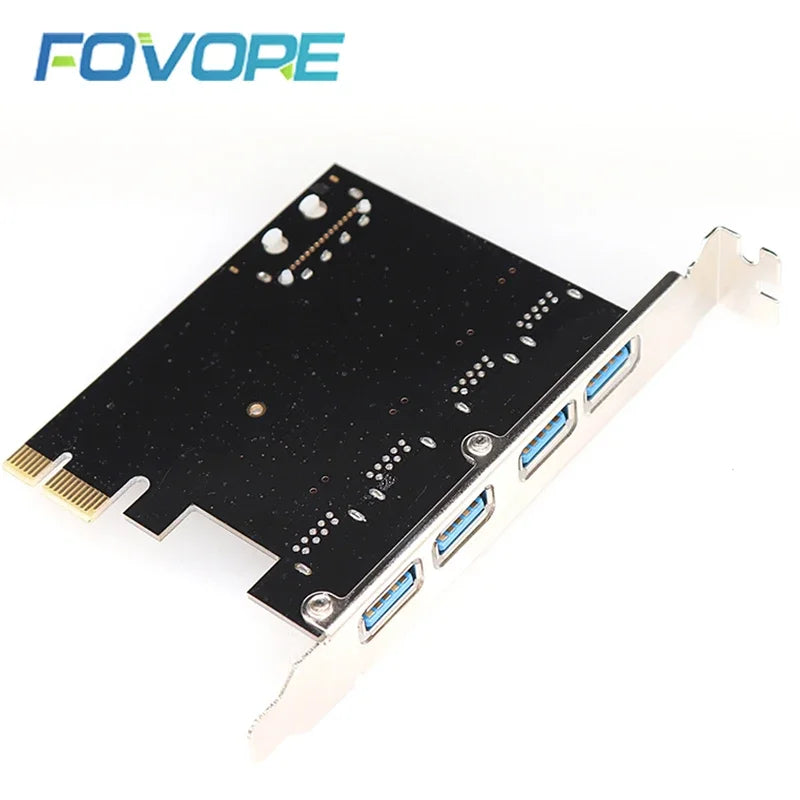 4 Port PCI-E to USB 3.0 HUB for Desktop